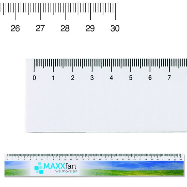 liniaal kunststof 30 cm