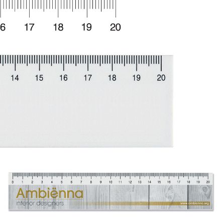 liniaal kunststof 20 cm