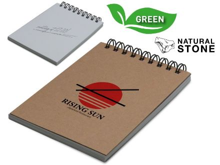 rock paper reporterboek 85x135mm