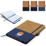 notitieboek a5 van kurk en vegan leder