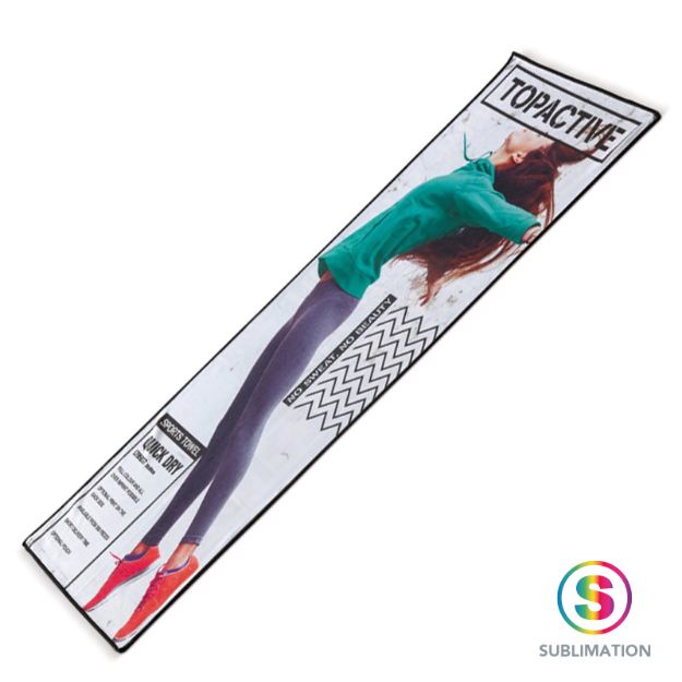 sneldrogende sporthanddoek met custom-made print