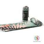 sneldrogende strandhanddoek met custom-made print