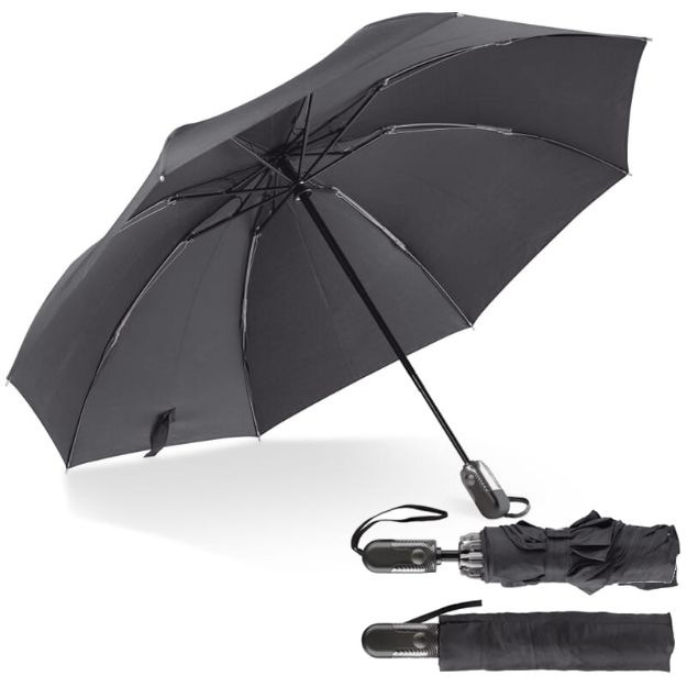 deluxe 23 inch omkeerbare auto open/sluiten parapl