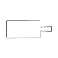 lasergravure (55 x 30 mm)