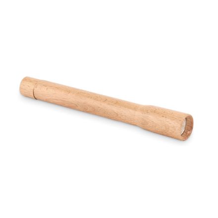houten zaklamp met cob-licht