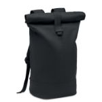 rolltop gewassen canvas rugzak