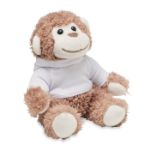 pluchen aap met trui en capuchon