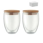 set van 2 glazen 350 ml