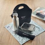 lunchset in roestvrij staal