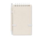 a6 gerecycled melkverpakkingen karton notebook