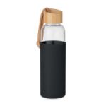 glazen fles 500 ml in pouch