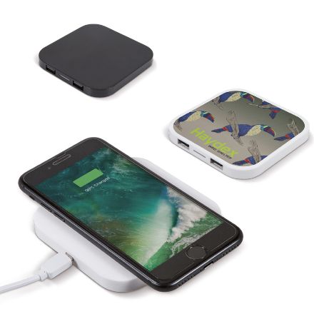 draadloos laadstation 5w met 2 usb poorten