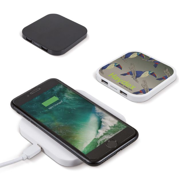 draadloos laadstation 5w met 2 usb poorten