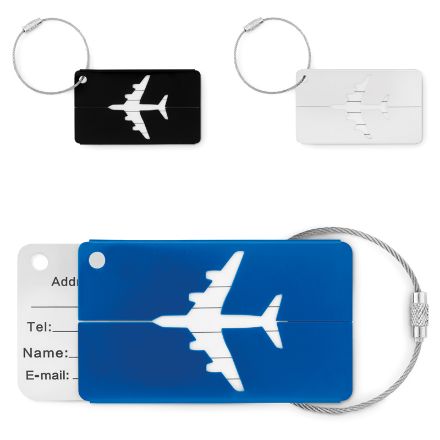 aluminium bagagelabel fed