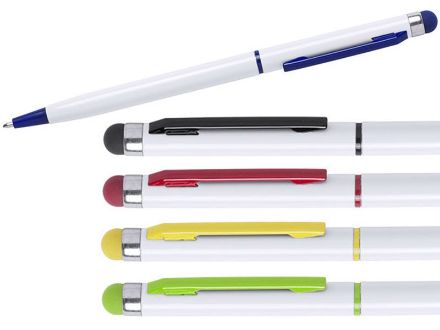 aluminium touch screen balpen blauwschrijvend