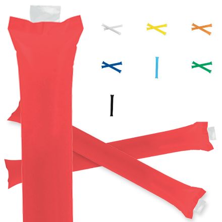 set van 2 opblaasbare klappers.