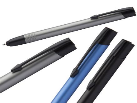 aluminium stylus pen mapel blauwschrijvend