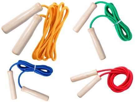 springtouw houten handvat makit