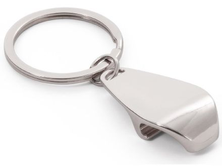metalen sleutelhanger flesopener lods