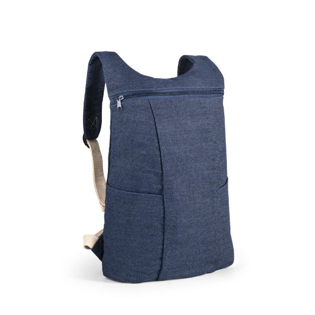 denim bpack. rugzak van denim