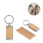 homer square. bamboe sleutelhanger