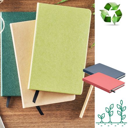 a5 gerecycled notitieboekje met zaadjes