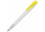 balpen ingeo tm pen clear van pla kunststof - geel
