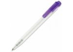balpen ingeo tm pen clear van pla kunststof - paars