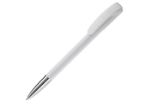 balpen deniro metal tip hardcolour - wit