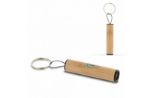 zaklamp sleutelhanger bamboe