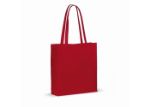 draagtas recycled katoen met bodem 140g/m2