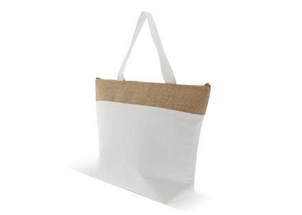 strandkoelerzak katoen/jute 42 x 10 x 30cm