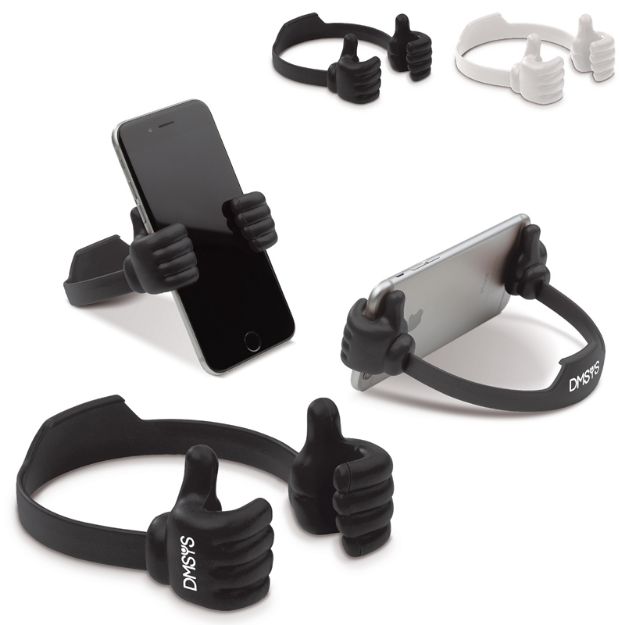 smartphonehouder handen