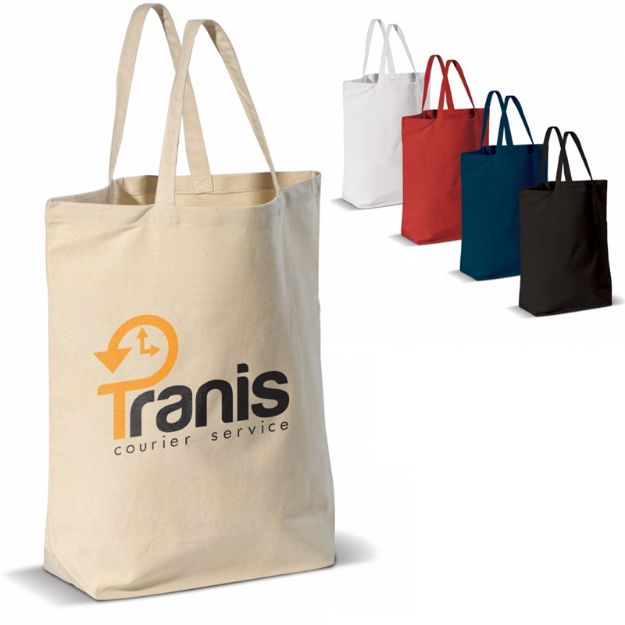 draagtas canvas 250g/m2 41 x 12 x 43cm