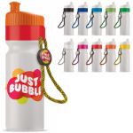 sportfles met rand en koord 750 ml