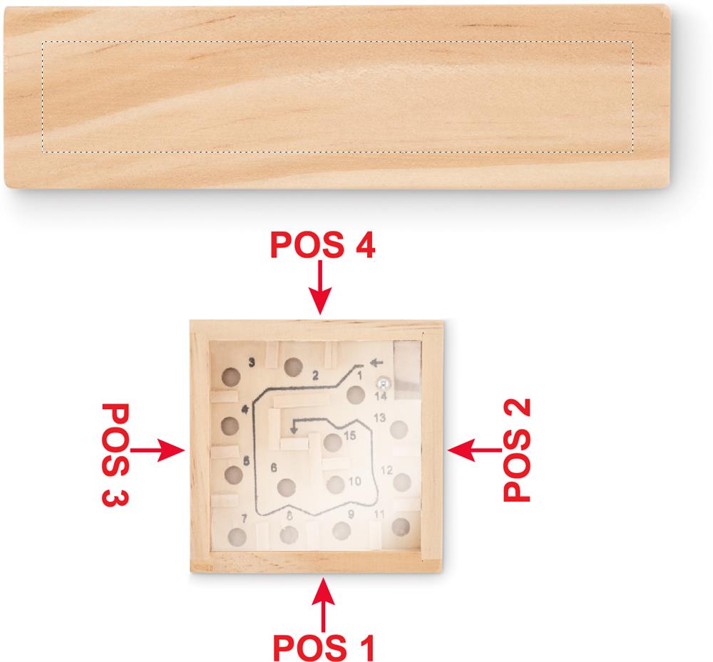 lasergravure (15 x 80 mm)