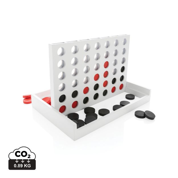 connect vier houten spel