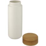 lumi keramische beker met deksel van bamboe 300 ml