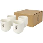 male 90 ml 4-delige set espressokopjes