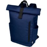 byron 15,6 inch rugzak van grs rpet - blauw