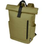 byron 15,6 inch rugzak van grs rpet - groen