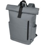 byron 15,6 inch rugzak van grs rpet - grijs