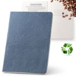 coffeepad a5 notitieboekje van koffieafval