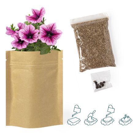 bloemen kit 5-8 petunia zaden sobere