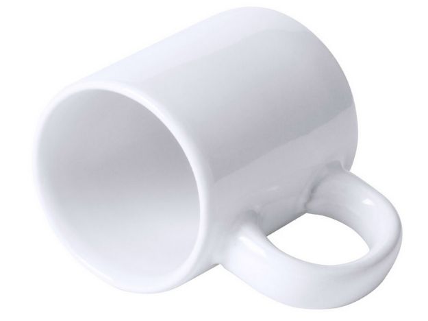 witte keramische espresso mok.