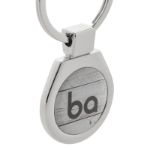 metalen sleutelhanger minia. custom made.