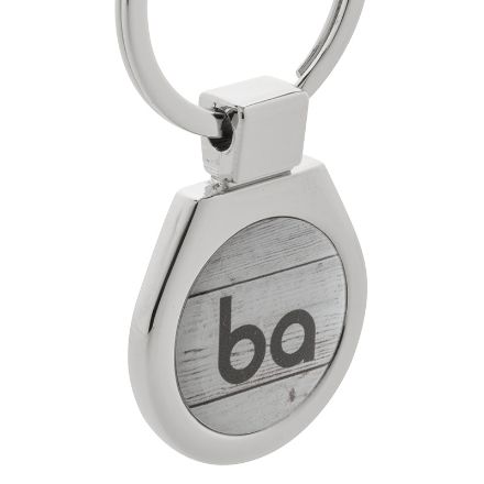 metalen sleutelhanger minia. custom made.