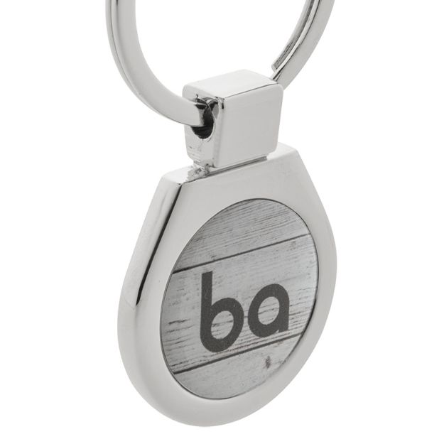 metalen sleutelhanger minia. custom made.