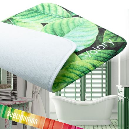 sublimatie badkamer mat custom made