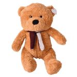 grote pluche beer rico - beige